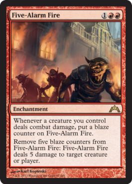 Five-Alarm Fire - Gatecrash Spoiler