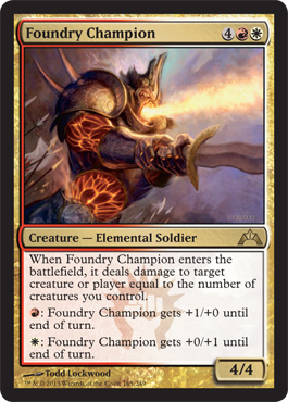 Foundry Champion - Gatecrash Spoiler