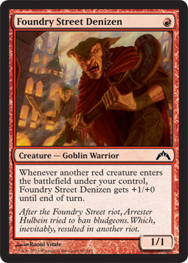 Foundry Street Denizen - Gatecrash Spoiler