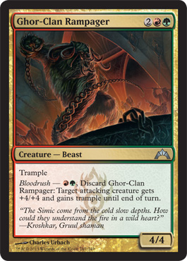 Ghor-Clan Rampager - Gatecrash Spoiler