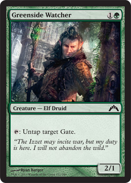 Greenside Watcher - Gatecrash Spoiler