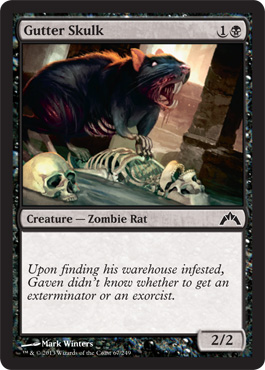 Gutter Skulk - Gatecrash Spoiler