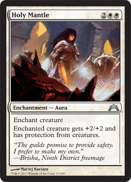 Holy Mantle - Gatecrash Spoiler