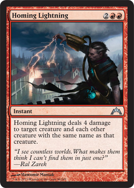 Homing Lightning - Gatecrash Spoiler