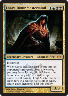 Lazav, Dimir Mastermind - Gatecrash Spoiler