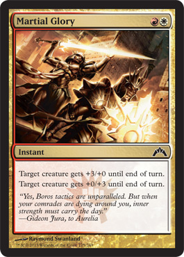 Martial Glory - Gatecrash Spoiler