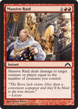 Massive Raid - Gatecrash Spoiler