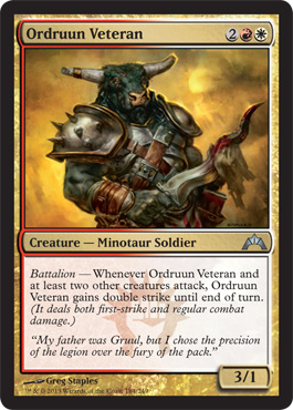 Ordruun Veteran - Gatecrash Spoiler