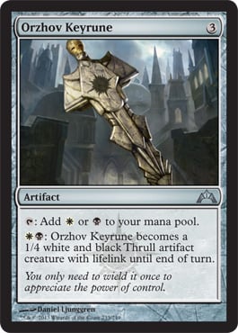 Orzhov Keyrune - Gatecrash Spoiler