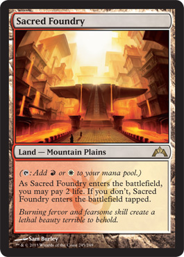 Sacred Foundry - Gatecrash Spoiler