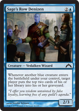 Sage’s Row Denizen - Gatecrash Spoiler