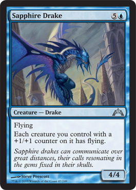 Sapphire Drake - Gatecrash Spoiler