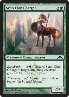 Scab-Clan Charger - Gatecrash Spoiler