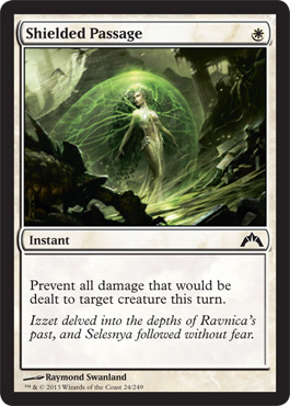 Shielded Passage - Gatecrash Spoiler