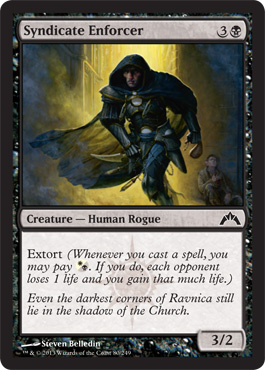 Syndicate Enforcer - Gatecrash Spoiler