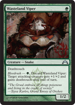 Wasteland Viper - Gatecrash Spoiler