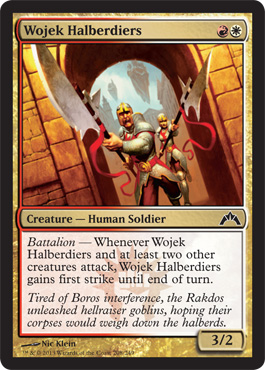 Wojek Halberdiers - Gatecrash Spoiler