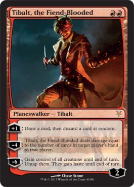 Tibalt, the Fiend-Blooded - Sorin vs Tibalt Spoiler