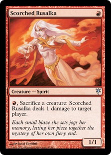 Scorched Rusalka - Sorin vs Tibalt Spoiler