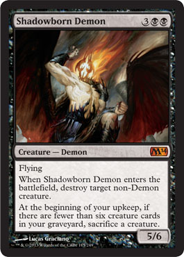 Shadowborn Demon - M14 Visual Spoiler