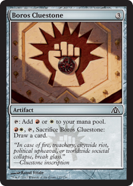 Boros Cluestone - Dragon's Maze Spoiler