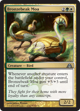 Bronzebeak Moa - Dragon's Maze Spoiler