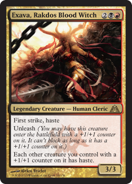 Exava, Rakdos Blood Witch - Dragon's Maze Spoiler