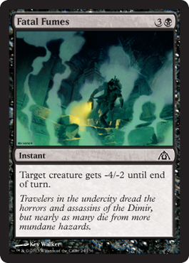 Fatal Fumes - Dragon's Maze Spoiler