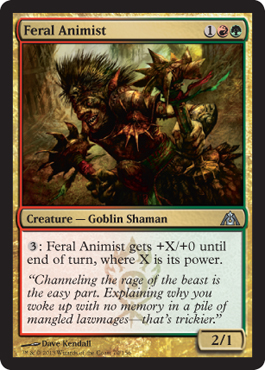 Feral Animist - Dragon's Maze Spoiler