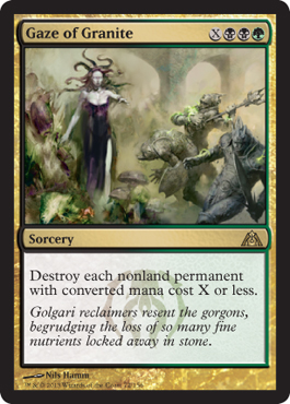 Gaze of Granite - Dragon's Maze Spoiler