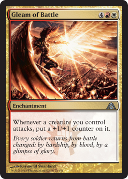 Gleam of Battle - Dragon's Maze Spoiler