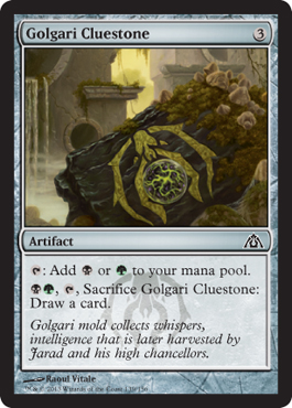 Golgari Cluestone - Dragon's Maze Spoiler