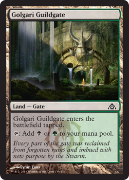 Golgari Guildgate - Dragon's Maze Spoiler