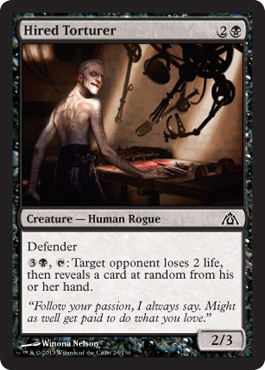 Hired Torturer - Dragon's Maze Spoiler