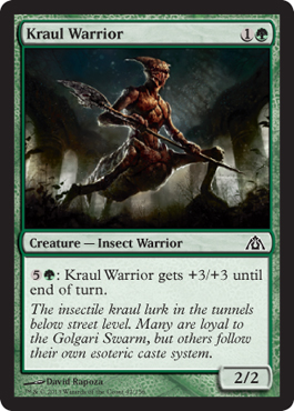 Kraul Warrior - Dragon's Maze Spoiler