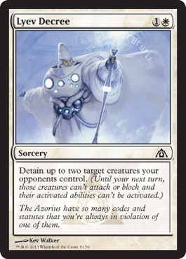 Lyev Decree - Dragon's Maze Spoilers