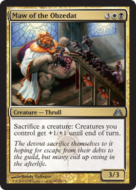 Maw of the Obzedat - Dragon's Maze Spoiler