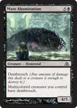 Maze Abomination - Dragon's Maze Spoiler