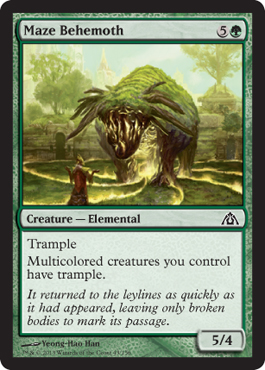 Maze Behemoth - Dragon's Maze Spoiler