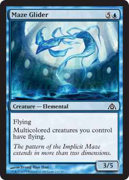 Maze Glider - Dragon's Maze Spoiler