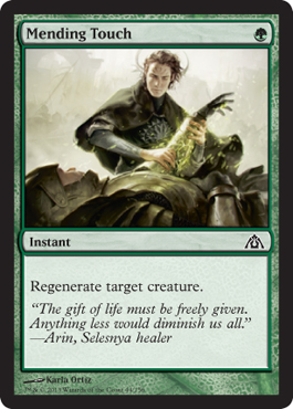 Mending Touch - Dragon's Maze Spoiler