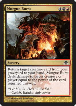 Morgue Burst - Dragon's Maze Spoiler