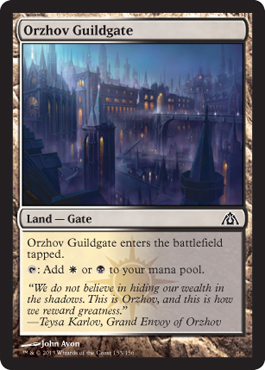 Orzhov Guildgate - Dragon's Maze