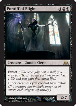 Pontiff of Blight - Dragon's Maze Spoiler