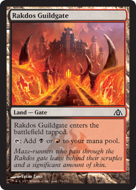 Rakdos Guildgate - Dragon's Maze Spoiler