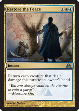 Restore the Peace - Dragon's Maze Spoiler