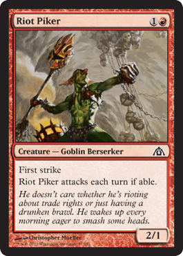 Riot Piker - Dragon's Maze Spoiler