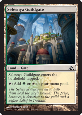 Selesnya Guildgate - Dragon's Maze Spoiler