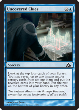 Uncovedered Clues - Dragon's Maze Spoiler