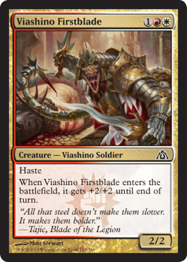 Viashino Firstblade - Dragon's Maze Spoiler